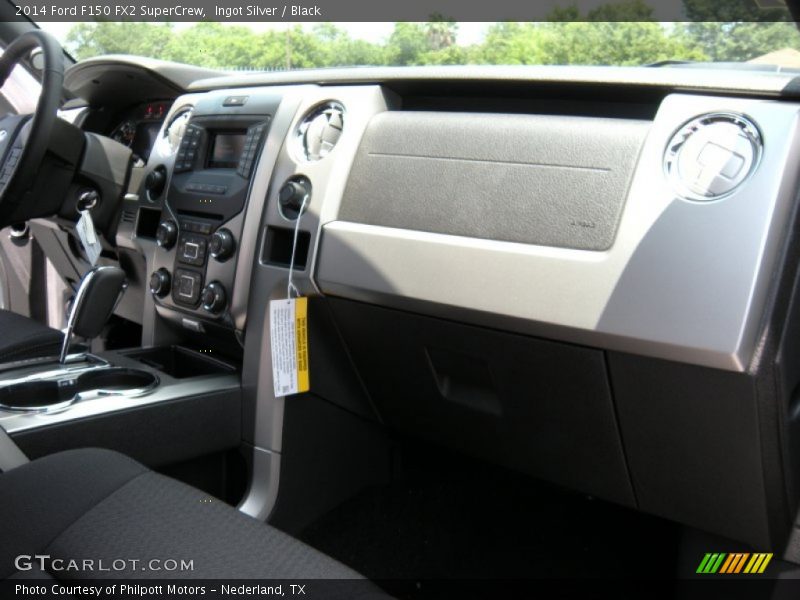 Ingot Silver / Black 2014 Ford F150 FX2 SuperCrew