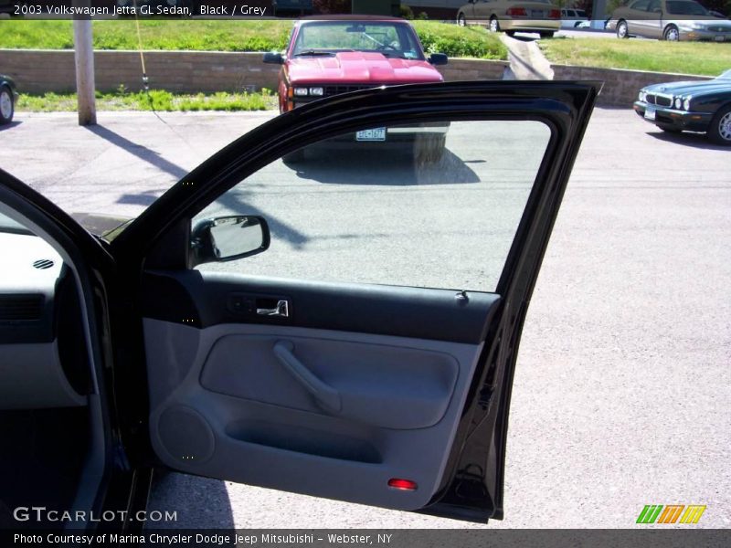 Black / Grey 2003 Volkswagen Jetta GL Sedan