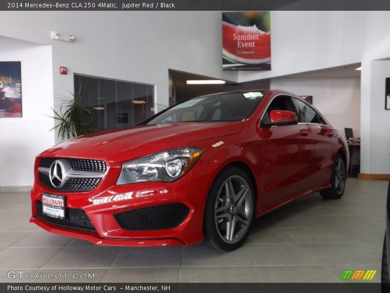 Jupiter Red / Black 2014 Mercedes-Benz CLA 250 4Matic