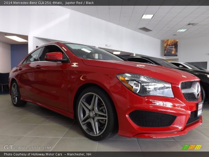 Jupiter Red / Black 2014 Mercedes-Benz CLA 250 4Matic