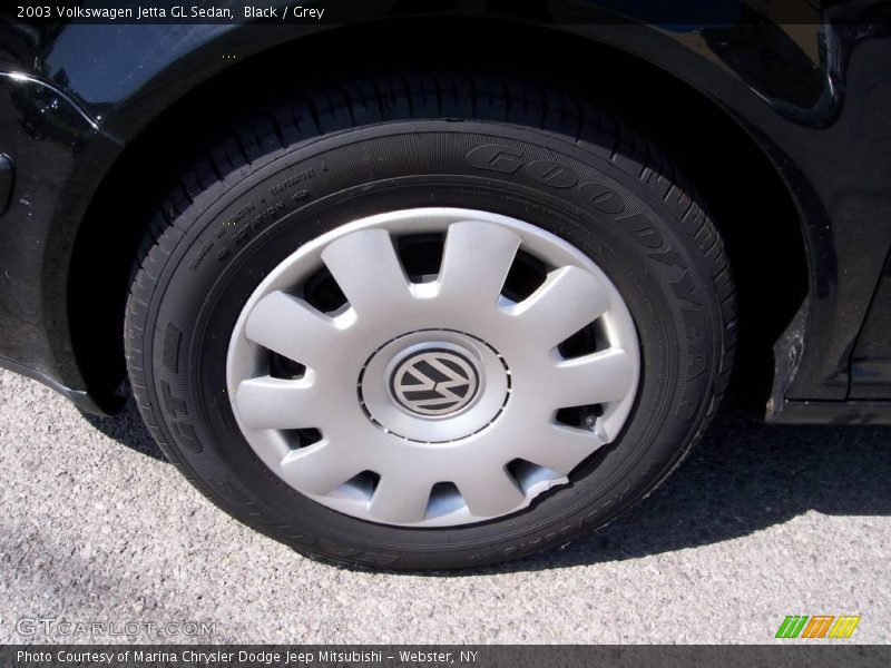 Black / Grey 2003 Volkswagen Jetta GL Sedan