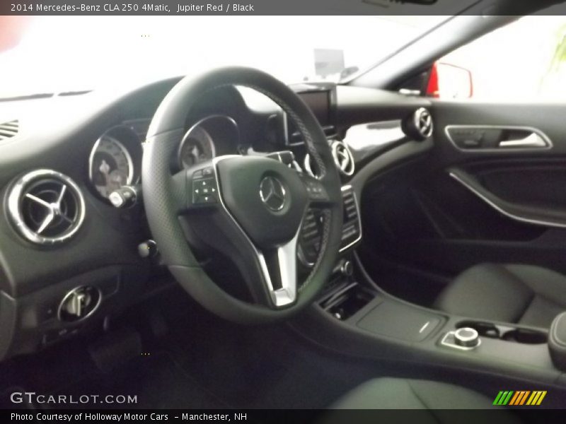 Dashboard of 2014 CLA 250 4Matic