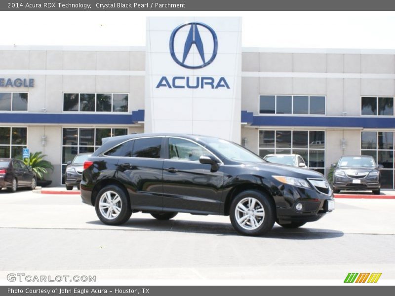 Crystal Black Pearl / Parchment 2014 Acura RDX Technology
