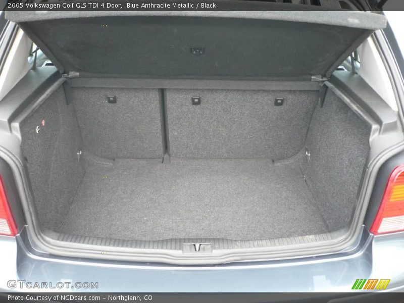 Blue Anthracite Metallic / Black 2005 Volkswagen Golf GLS TDI 4 Door