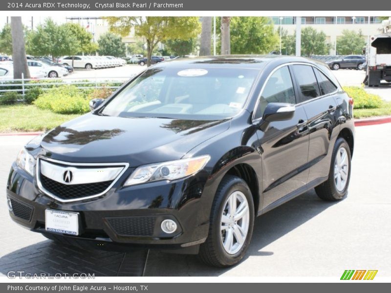 Crystal Black Pearl / Parchment 2014 Acura RDX Technology