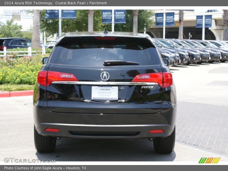 Crystal Black Pearl / Parchment 2014 Acura RDX Technology