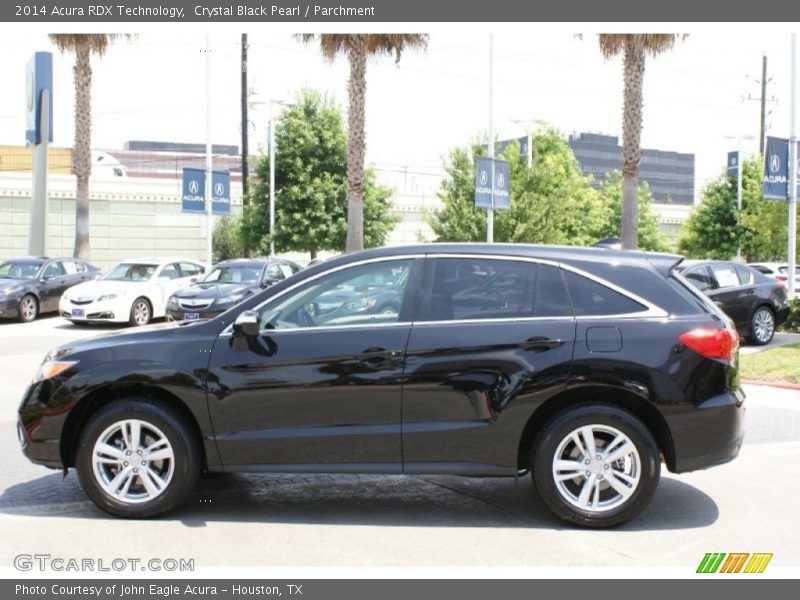 Crystal Black Pearl / Parchment 2014 Acura RDX Technology