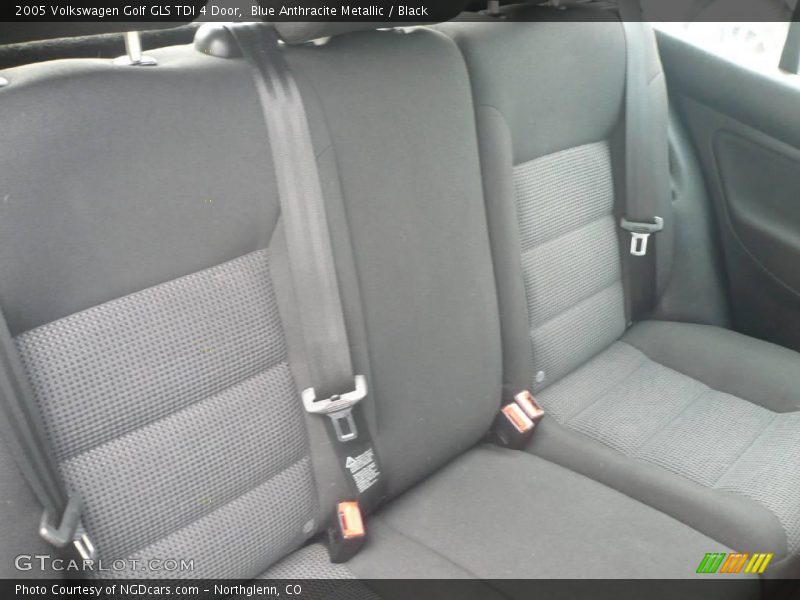 Blue Anthracite Metallic / Black 2005 Volkswagen Golf GLS TDI 4 Door