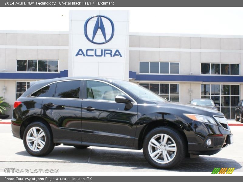 Crystal Black Pearl / Parchment 2014 Acura RDX Technology