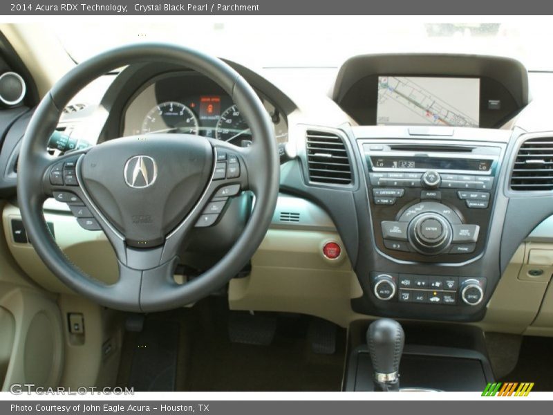 Crystal Black Pearl / Parchment 2014 Acura RDX Technology