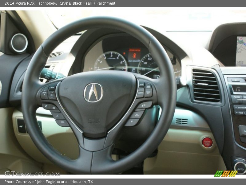 Crystal Black Pearl / Parchment 2014 Acura RDX Technology