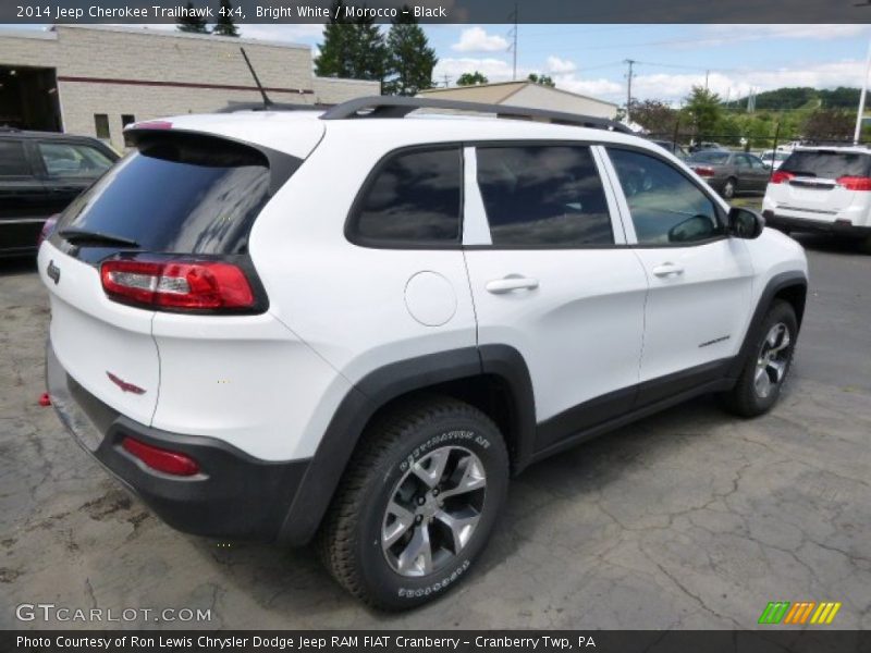 Bright White / Morocco - Black 2014 Jeep Cherokee Trailhawk 4x4