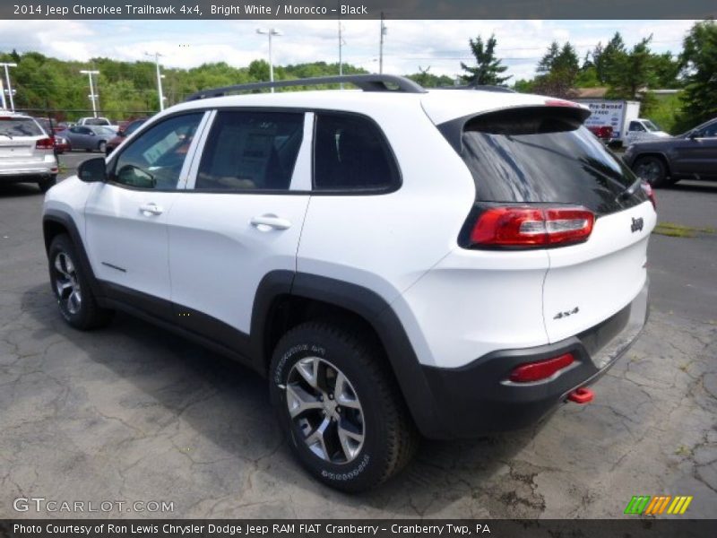 Bright White / Morocco - Black 2014 Jeep Cherokee Trailhawk 4x4