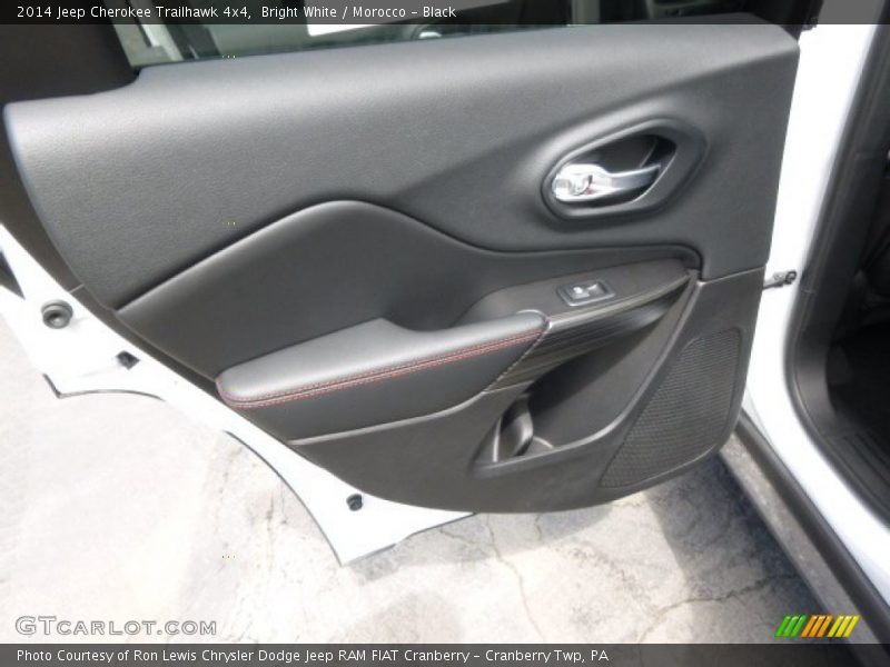 Bright White / Morocco - Black 2014 Jeep Cherokee Trailhawk 4x4