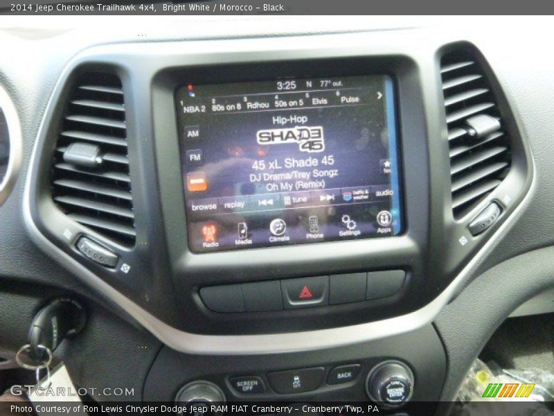 Bright White / Morocco - Black 2014 Jeep Cherokee Trailhawk 4x4