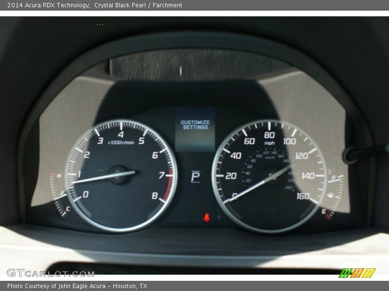 Crystal Black Pearl / Parchment 2014 Acura RDX Technology