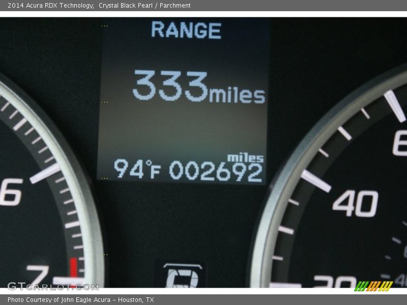 Crystal Black Pearl / Parchment 2014 Acura RDX Technology