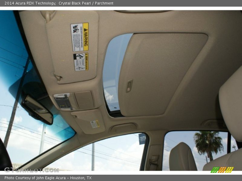 Crystal Black Pearl / Parchment 2014 Acura RDX Technology