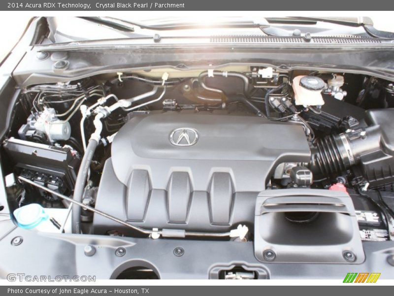 Crystal Black Pearl / Parchment 2014 Acura RDX Technology