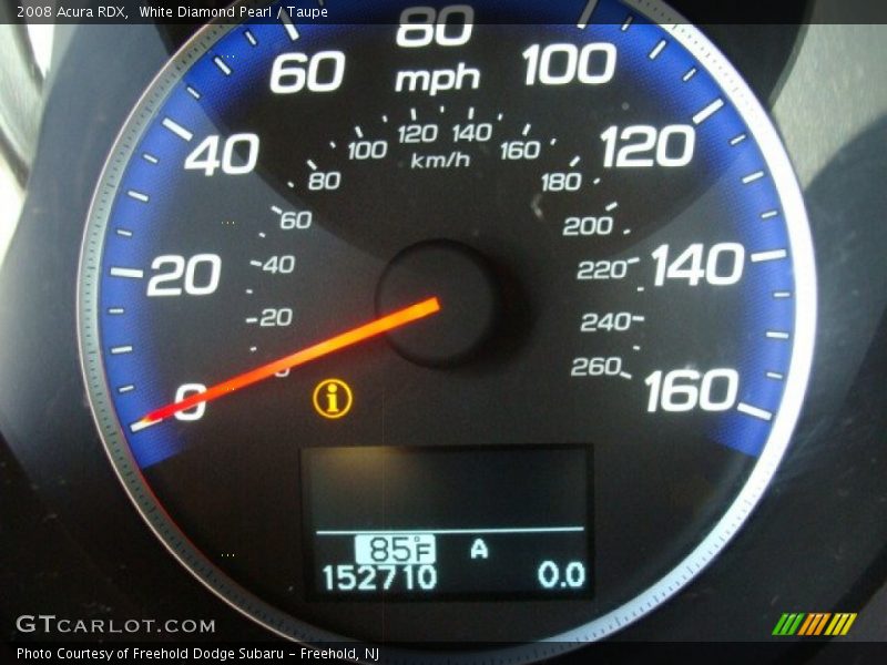 White Diamond Pearl / Taupe 2008 Acura RDX