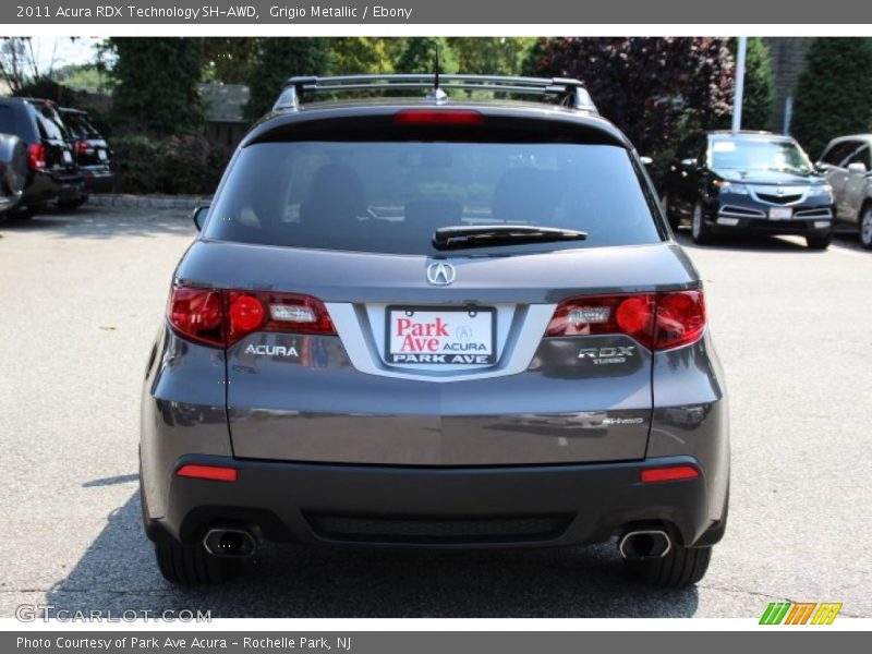 Grigio Metallic / Ebony 2011 Acura RDX Technology SH-AWD