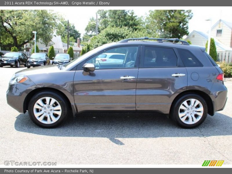 Grigio Metallic / Ebony 2011 Acura RDX Technology SH-AWD