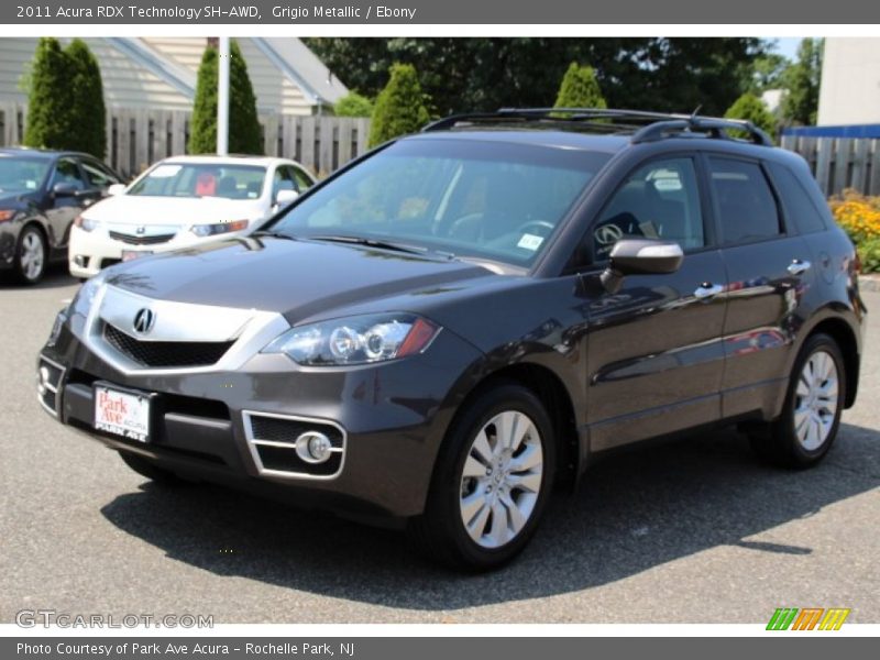 Grigio Metallic / Ebony 2011 Acura RDX Technology SH-AWD