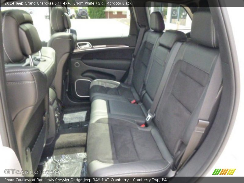 Bright White / SRT Morocco Black 2014 Jeep Grand Cherokee SRT 4x4