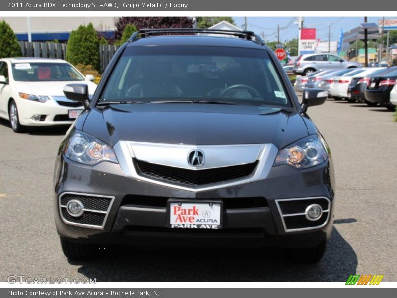 Grigio Metallic / Ebony 2011 Acura RDX Technology SH-AWD