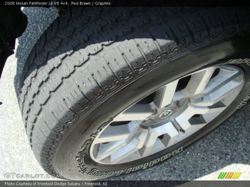 Red Brawn / Graphite 2008 Nissan Pathfinder LE V8 4x4