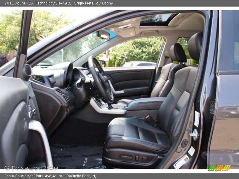 Grigio Metallic / Ebony 2011 Acura RDX Technology SH-AWD