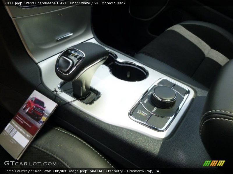 Bright White / SRT Morocco Black 2014 Jeep Grand Cherokee SRT 4x4