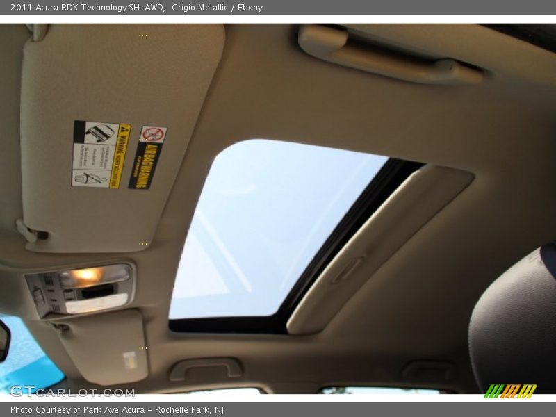 Grigio Metallic / Ebony 2011 Acura RDX Technology SH-AWD