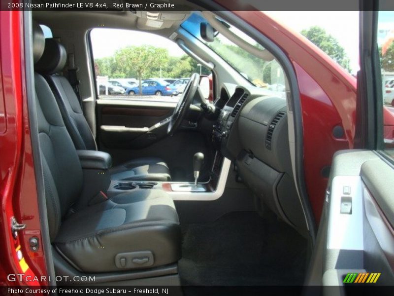 Red Brawn / Graphite 2008 Nissan Pathfinder LE V8 4x4