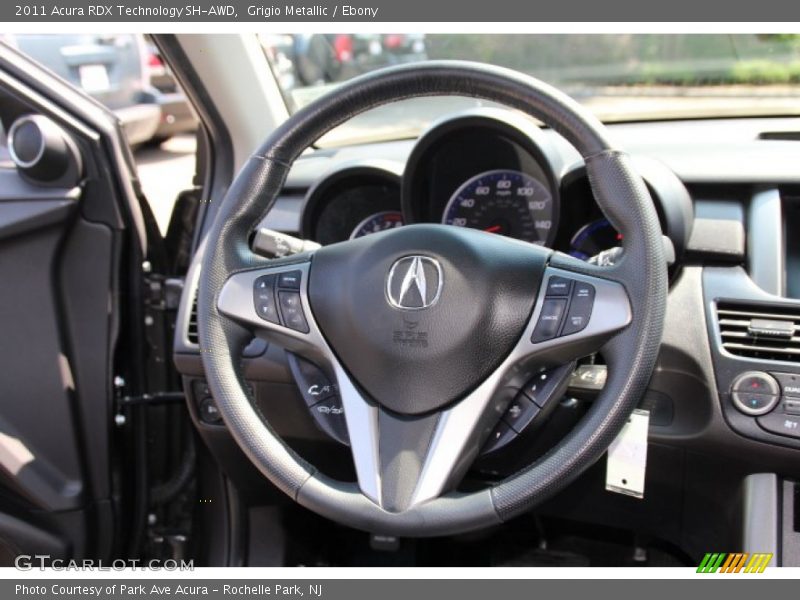 Grigio Metallic / Ebony 2011 Acura RDX Technology SH-AWD
