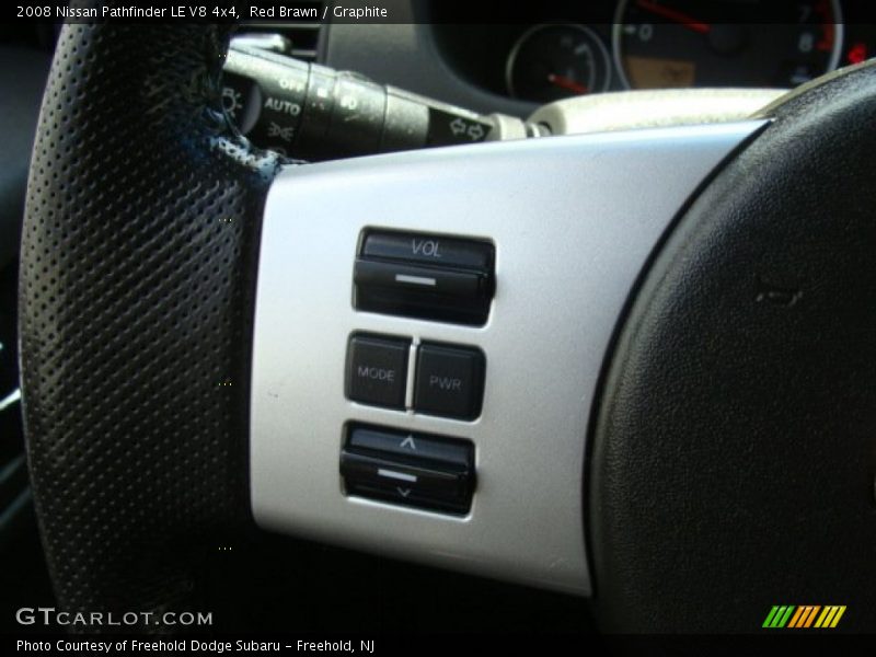 Red Brawn / Graphite 2008 Nissan Pathfinder LE V8 4x4