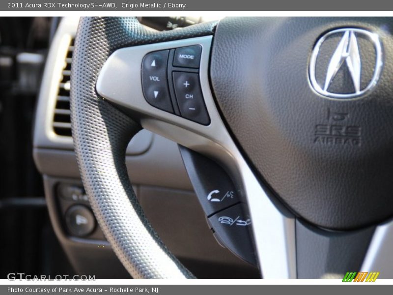 Grigio Metallic / Ebony 2011 Acura RDX Technology SH-AWD