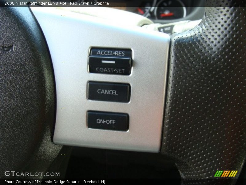 Red Brawn / Graphite 2008 Nissan Pathfinder LE V8 4x4