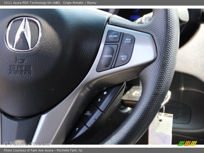 Grigio Metallic / Ebony 2011 Acura RDX Technology SH-AWD
