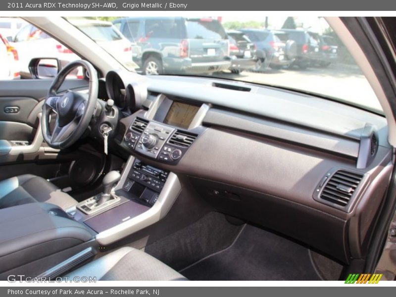 Grigio Metallic / Ebony 2011 Acura RDX Technology SH-AWD