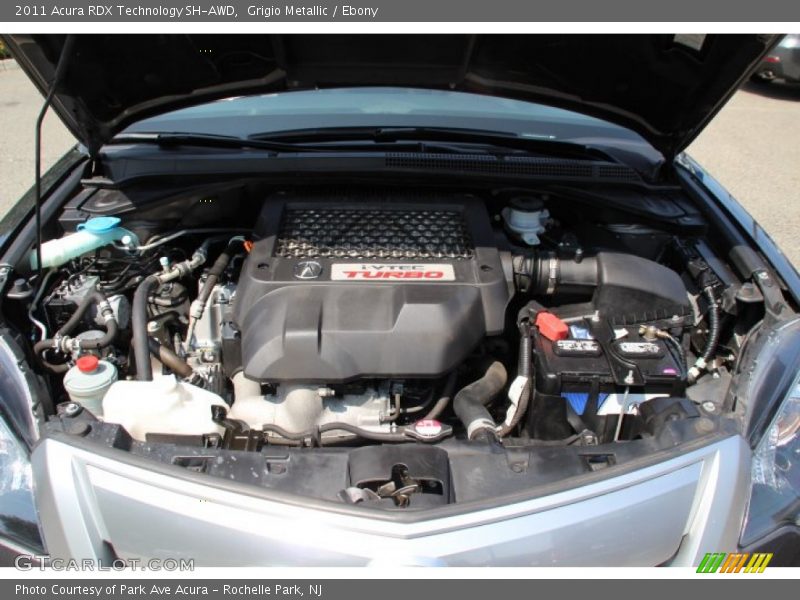 Grigio Metallic / Ebony 2011 Acura RDX Technology SH-AWD