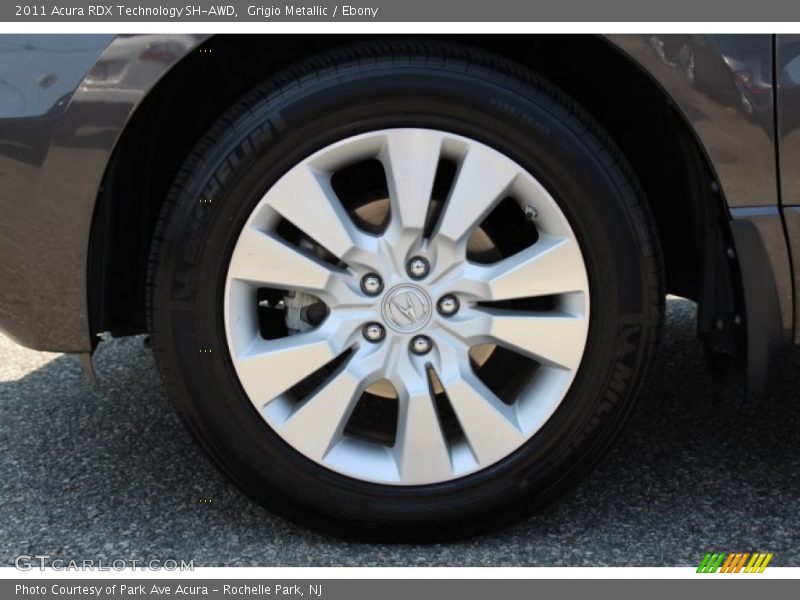Grigio Metallic / Ebony 2011 Acura RDX Technology SH-AWD