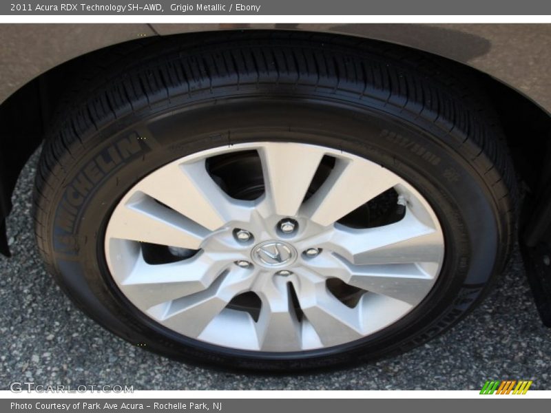 Grigio Metallic / Ebony 2011 Acura RDX Technology SH-AWD