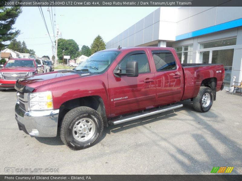 Front 3/4 View of 2008 Silverado 2500HD LTZ Crew Cab 4x4