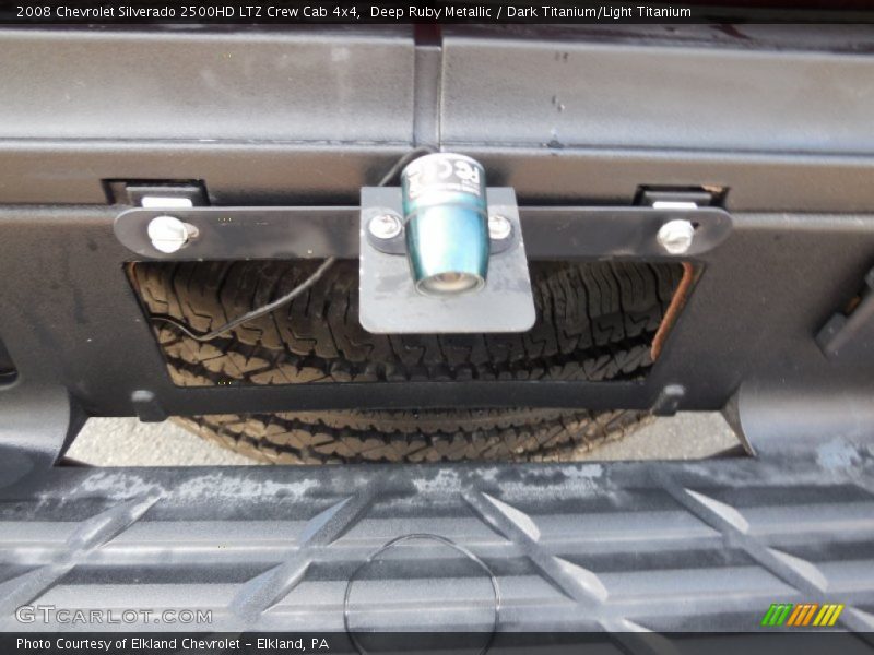 Deep Ruby Metallic / Dark Titanium/Light Titanium 2008 Chevrolet Silverado 2500HD LTZ Crew Cab 4x4