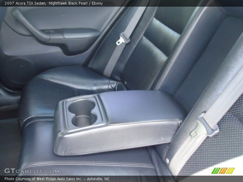 Nighthawk Black Pearl / Ebony 2007 Acura TSX Sedan