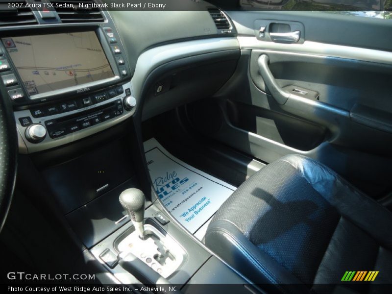 Nighthawk Black Pearl / Ebony 2007 Acura TSX Sedan