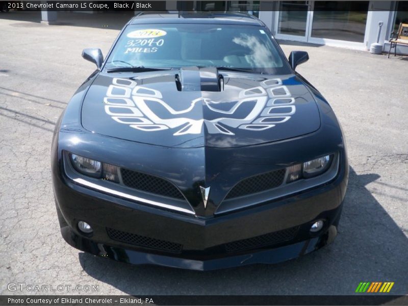 Black / Black 2013 Chevrolet Camaro LS Coupe