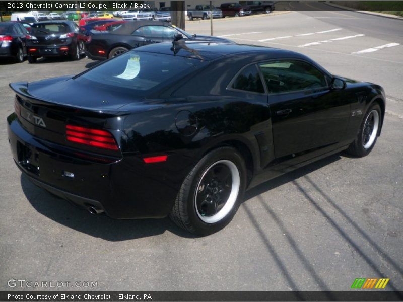 Black / Black 2013 Chevrolet Camaro LS Coupe