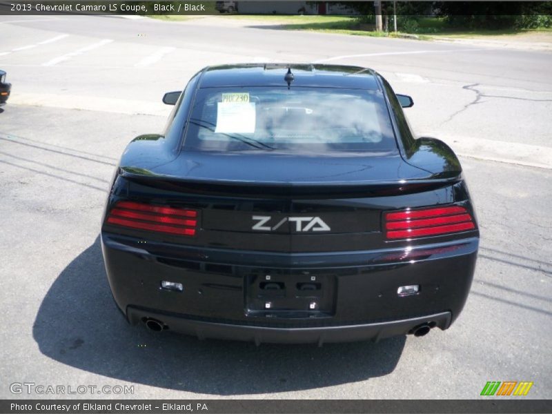 Black / Black 2013 Chevrolet Camaro LS Coupe
